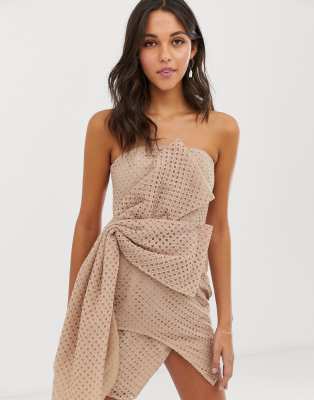 asos beige dress