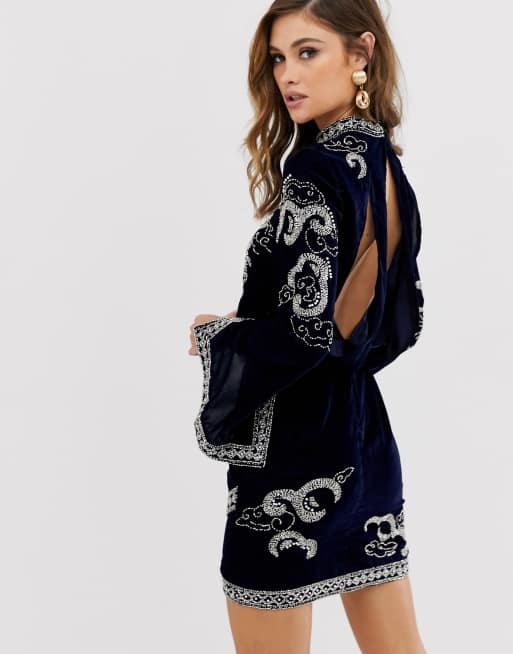 Asos dragon dress sale