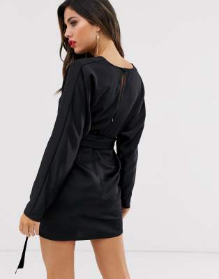 batwing mini dress