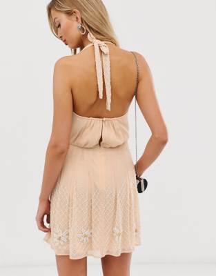 asos cowl neck dress