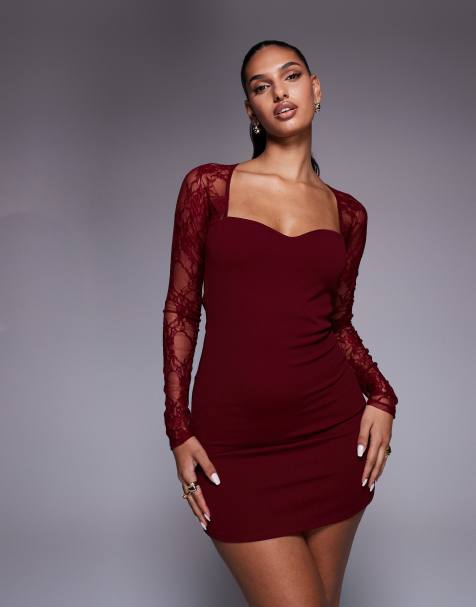 Page 3 - Red Evening Dresses, Red Occasion Dresses & Red Ball Dresses | ASOS