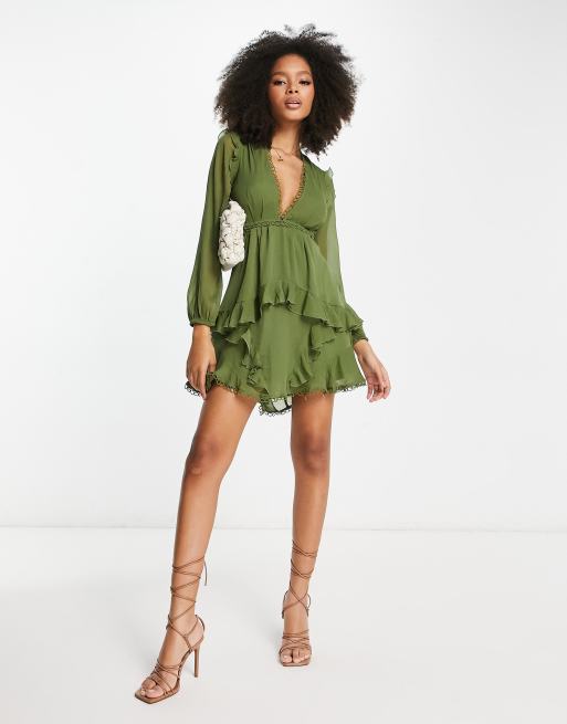 Oasis circle trim dress best sale