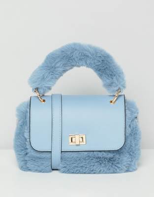 asos blue bag