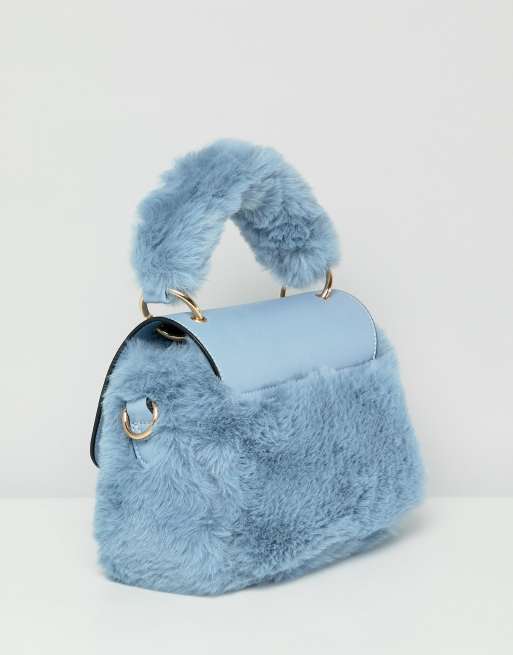 Faux discount fur bag