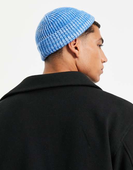 Blue fisherman hot sale beanie