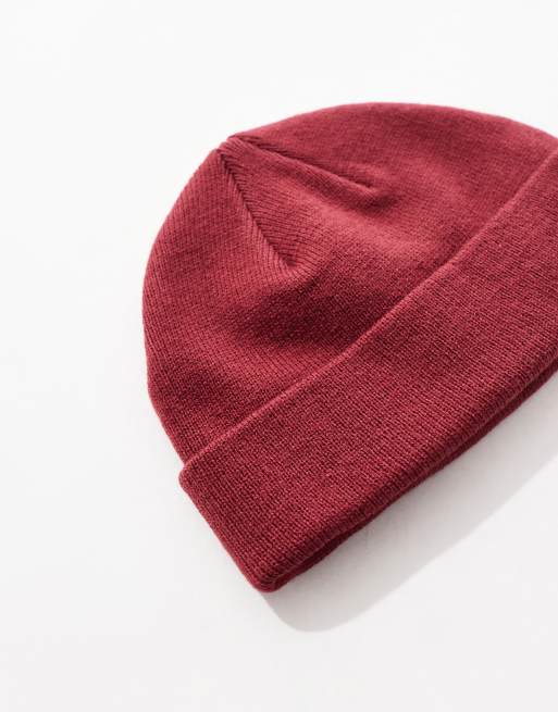 Mini fisherman beanie red online