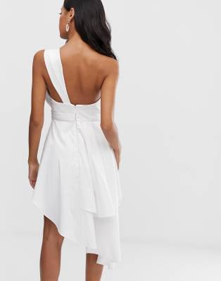 asos white prom dress