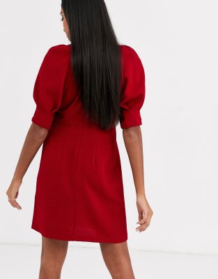 red shift dress asos