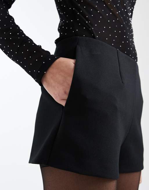 ASOS DESIGN - Mini-short élégant à taille épurée - Noir, 4 de 5