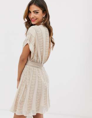 robe asos sequin