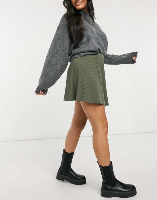 Skater 2025 skirt khaki