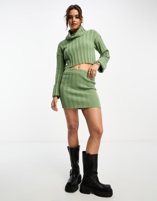 Asos sweater skirt on sale set