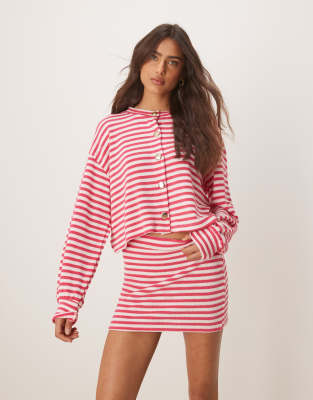 Asos Design Mini Skirt In Pink