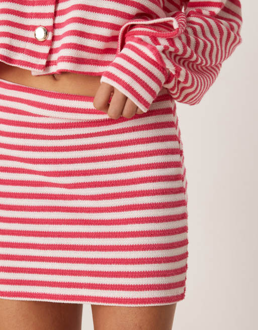 ASOS DESIGN mini skirt in stripe - part of a set, 3 of 5