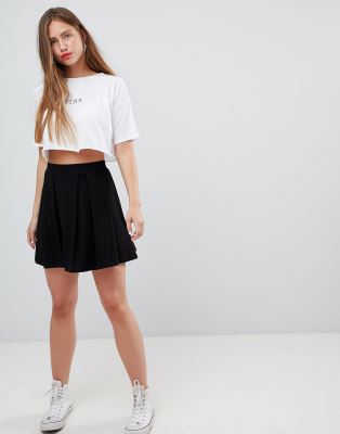 ASOS DESIGN mini skirt with box pleats | ASOS