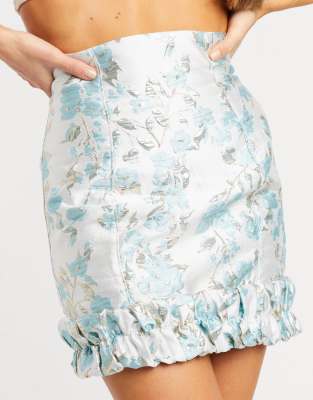 ruffle skirt design