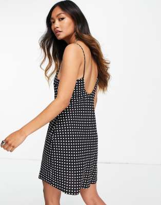 spot slip dress