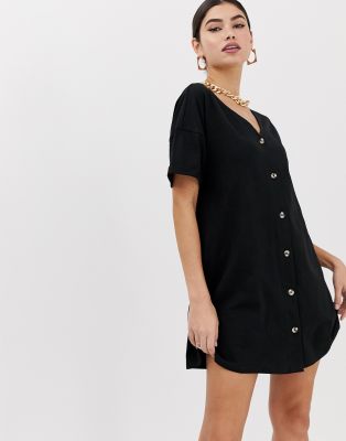 button swing dress