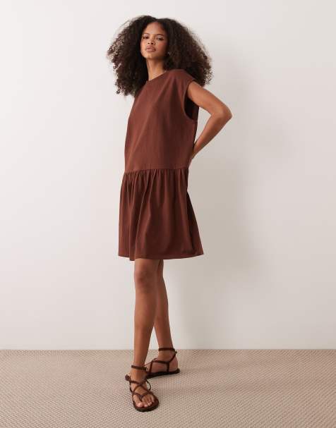 blumarine brown dress Blumarine Multicoloured Maxi Dress main image 1