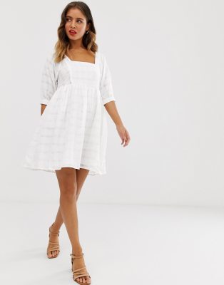 asos mini smock dress