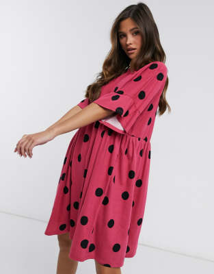 asos raspberry dress