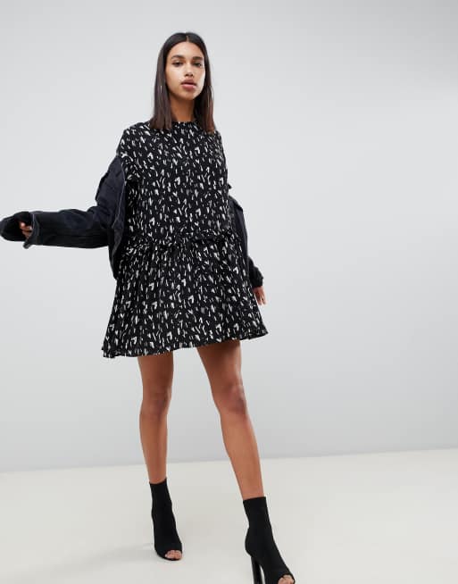 Asos splodge outlet dress