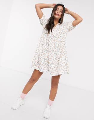 asos mini smock dress