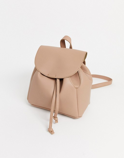 ASOS DESIGN mini soft minimal backpack