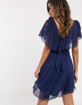 asos split sleeve dress