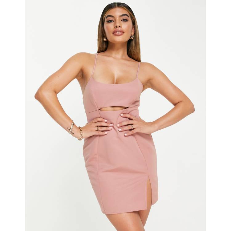 Cut out underbust dress sale