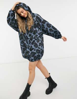 sweatshirt over dress