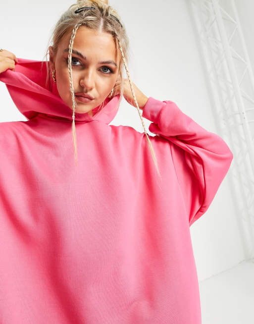 Asos hot sale pink hoodie