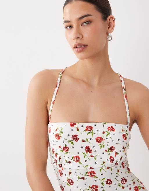 ASOS DESIGN – Miniklänning med snurrad knut baktill, 3 av 4