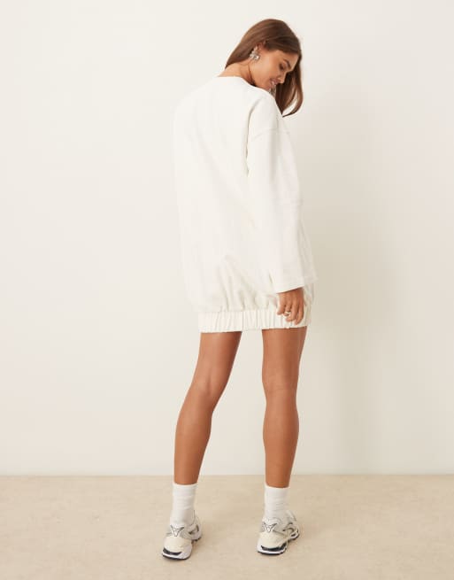 Asos sweatshirt dress online