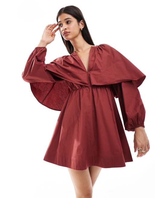 Asos cape kleid hotsell