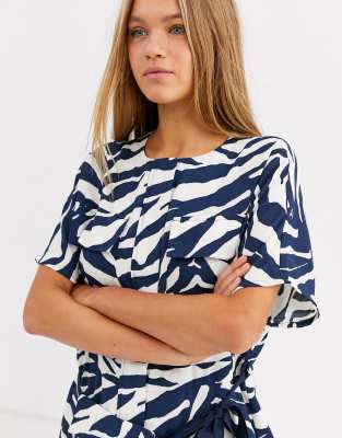 asos zebra print
