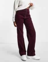 Monki corduroy pants in camel | ASOS