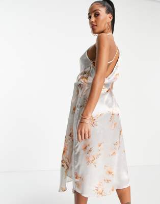 floral print occasion dress