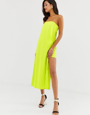 asos bandeau dress