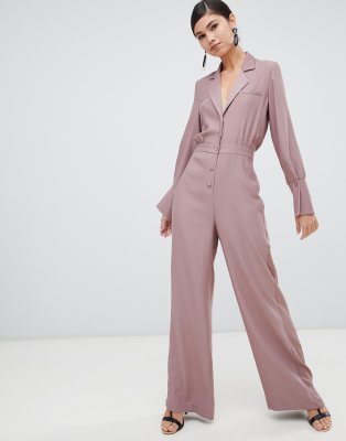 asos pink jumpsuit