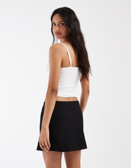 ASOS DESIGN – Minirock mit eingekerbtem Saum, 4 von 5