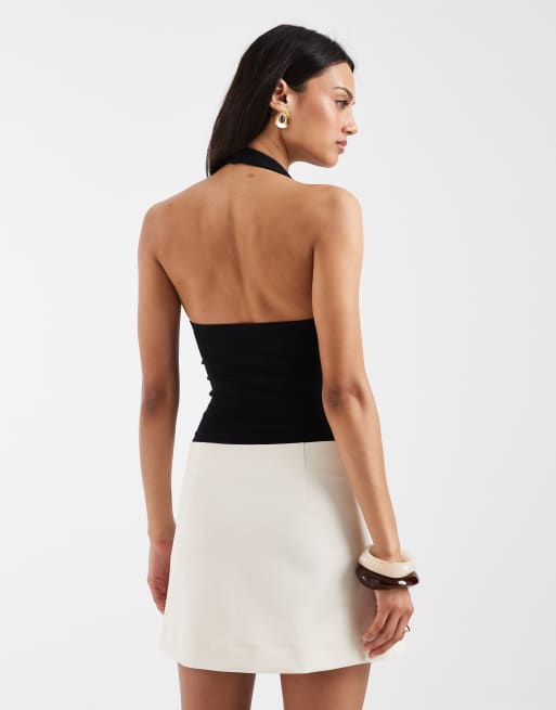 ASOS DESIGN – Minirock mit eingekerbtem Saum, 4 von 5