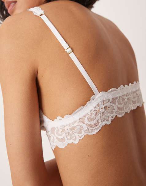 AIEOE Damen Spitzen Lingerie Set - Verführerischer Teddy BH Mit Unterhose