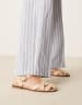 ONLY pull up linen mix shorts in beige
