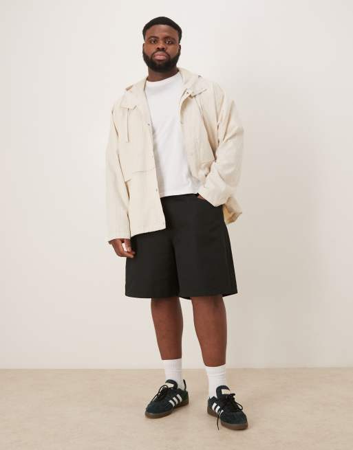 ASOS DESIGN – Mittellange Jorts in Schwarz, 2 von 5