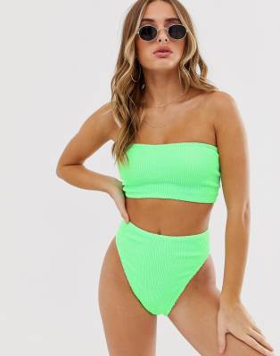 asos bandeau bikini