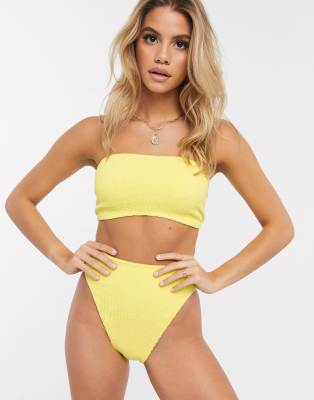 yellow bikini bottoms