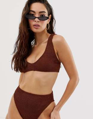 crinkle bikini asos