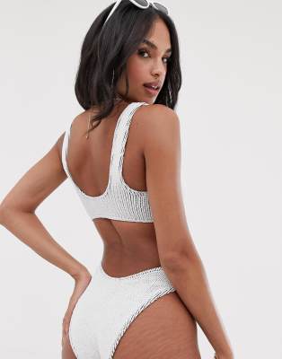 asos white swimwear