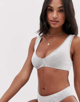 asos bikini top